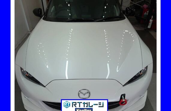 マツダ　ロードスター　SSサイズ　カーコーティングのクリスタルキーパーは大阪のRTガレージにお任せください。