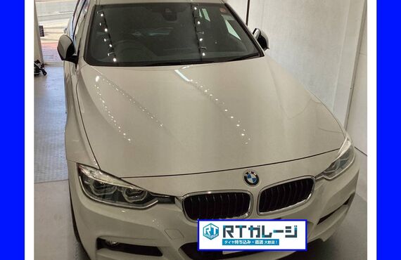 BMW　320d　1８インチ　持ち込み　脱着　ランフラットタイヤ交換は大阪の経験豊富なRTガレージにお任せください。