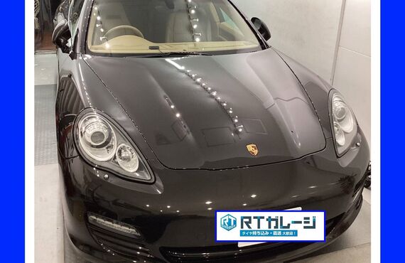 ポルシェ　パナメーラ　１９インチ　直送　タイヤ交換は大阪の経験豊富なRTガレージにお任せください。