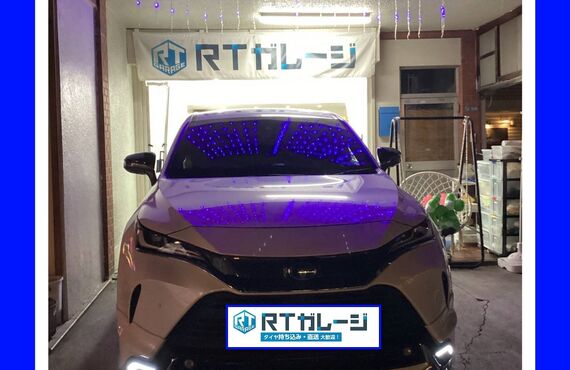 トヨタ　ハリアー　１７インチ　持ち込み　脱着タイヤ交換は大阪の経験豊富なRTガレージにお任せください。