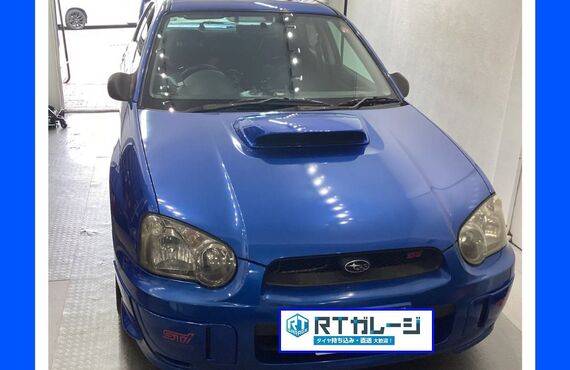 スバル　インプレッサ　WRX　１７インチ　直送　タイヤ交換は大阪の経験豊富なRTガレージにお任せください。