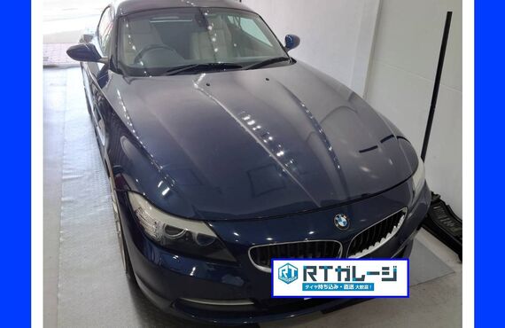 BMW　Z4　１９インチ　直送脱着タイヤ交換は大阪の経験豊富なRTガレージにお任せください。