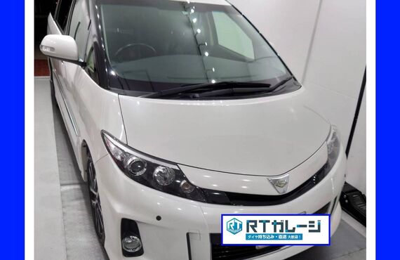 トヨタ　エスティマ　１8インチ　持ち込みタイヤ交換は大阪の経験豊富なRTガレージにお任せください。